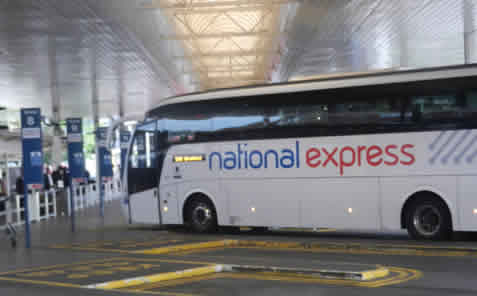 Heathrow Luton Airport Bus National Express Bus At Heathrow  Coach Station