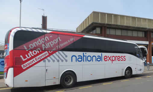 Autobús National Express Luton - Londres