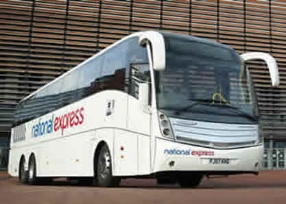 London Luton to Stansted Airport bus shuttle direct service