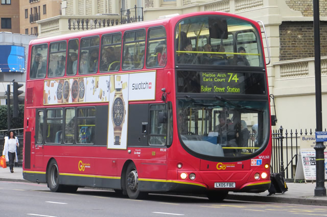 london bus 15 map