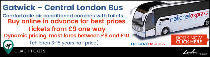 Gatwick Airport bus to London, the cheapest airport transfer