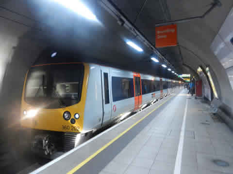 TFL Rail (formerly Heathrow Connect) airport train to London