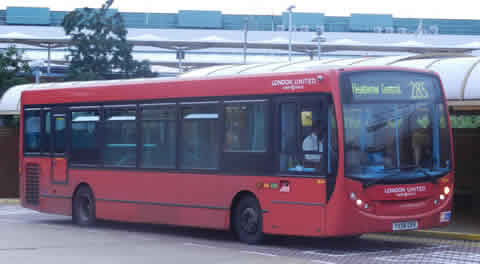 transport from london airport to city